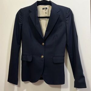 J.Crew Navy pinstripe blazer size xs